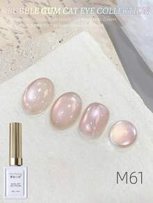 MISSMONDAY 15ml/Bottle Bubble Cat Eye Gel Nail Polish, Glass Bead Effect Cat Eye Magnetic Semi-Permanent Soak-Off UV Gel Nail Polish, Suitable For Summer Manicure, DIY Nail Art For Home And Salon Use - Multicolor - View 18