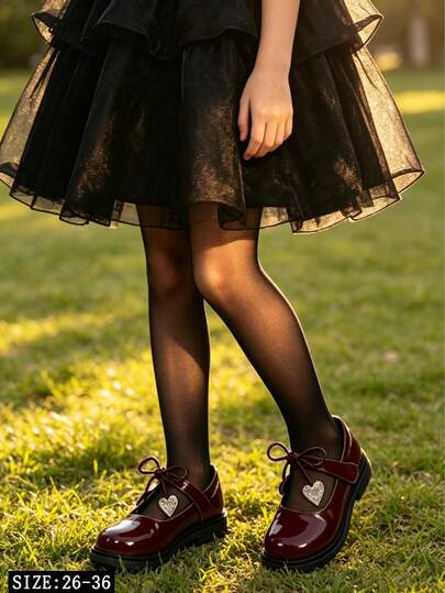 1件女童轻薄透气黑色打底裤，亲肤柔软舒适，时尚休闲运动紧身裤，防勾丝，适合日常穿着、返校季、节日礼物