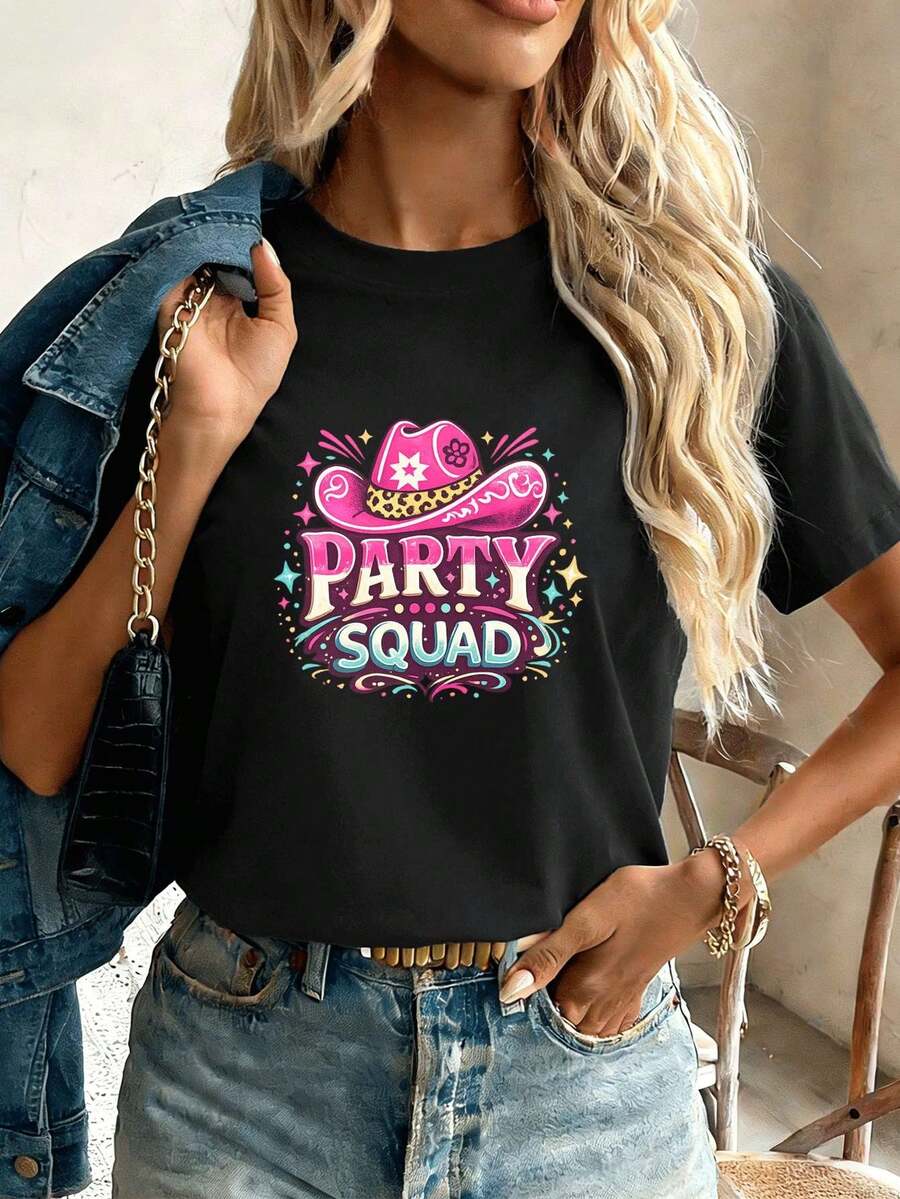 Women T-Shirts - Black - View 1
