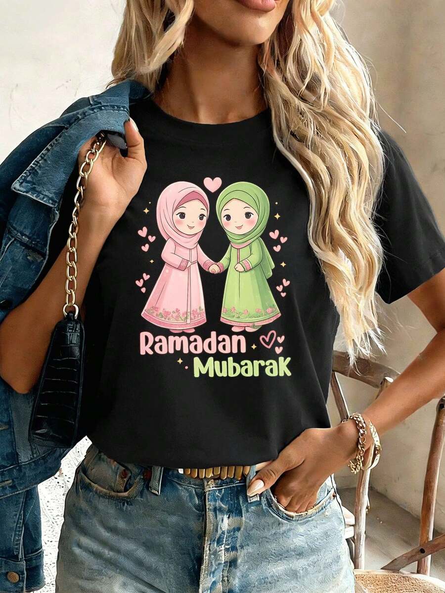 Women T-Shirts - Black - View 1