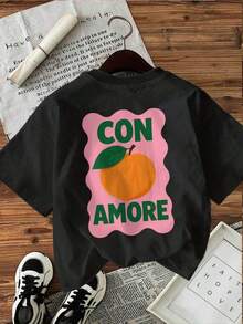 Women T-Shirts - Black - View 3