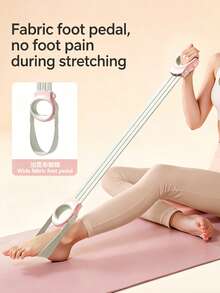 Adjustable Yoga Resistance Band, Home Fitness Equipment For Women, Shoulder Back Stretching Tool - Multicolor - View 4
