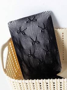 1/2 Pairs Spring/Summer Thin Breathable Girls/Kids Mesh Socks, Minimalist Fashion Cute Bow Decor Stockings, Personalized Lightweight Breathable Comfortable Style Dance Tights, Versatile For School, Performance, Party, Casual, Holiday Gift, Daily Wear - Black - View 4