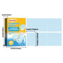 Fragrant Laundry Detergent Sheets, Long-Lasting Scent, 2-In-1 Softening & Color Protection, Family Size, Low Foam & Easy Rinse, Non-Irritating, Anti-Color Transfer, Plant-Based Formula For Babies, Rapid Dissolving, Powerful Cleaning & Softening All-In-One - Solid State - View 2