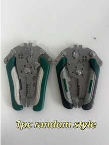 1pc Heavy Duty Foldable Electrician Wire Stripper Crimping Pliers - Made Of High Carbon Steel, Suitable For Various Electrical Operations, Precise Wire Stripping And Crimping, Designed For Professional Electricians, Integrated Wire Stripper, Crimper, Cutter And - Ergonomic Foldable Design, All-In-One Electrical, Pipe And Wiring Tool, Precise , Professional Choice - Multicolor - View 12