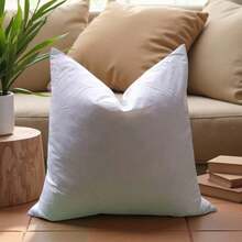 Ruột gối lông vũ màu trắng, kích thước 18/20/21/14x21 inch, chất liệu 100% cotton, mềm mại và bông xốp, nhanh đàn hồi, thích hợp cho ghế sofa và giường. - Trắng - Xem 16