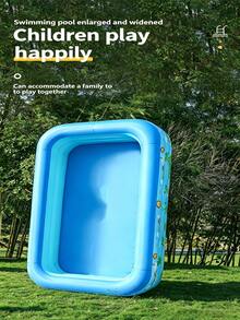 Piscina inflable de PVC, piscina para adultos reforzada con bomba de aire de carga inalámbrica, talla grande segura y conveniente, estilo seleccionado (estilo y color aleatorios) - Multicolor - Ver 5