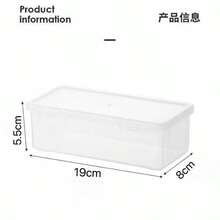 4/2/1 Piece Pencil Storage Box Set, Large Capacity Transparent Stationery Organizer, Desktop Storage Box, Pencil Case, Learning Supplies, Essential Learning Items, Office Desk Accessories, Office Supplies, Pencil Box, Office Accessories - Transparent Storage Box - View 11