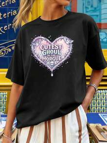Women T-Shirts - Black - View 1