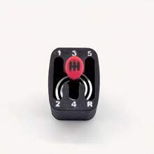 1pc Manual Gear Shift Knob Stress Relief Toy - Square Gear Shift Stick, Suitable For Office Desk, Suitable For Teenagers And Car Enthusiasts, Can Be Used As A Gift For In-Car Or Office Use - Multicolor - View 5