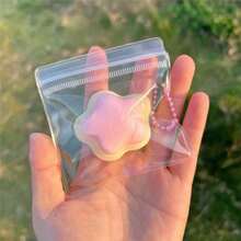 Schylling 1pc Soft Putty Pink Star Nose Pincher Squeeze Toy, Stress Relief Fidget Toy - Multicolor - View 4