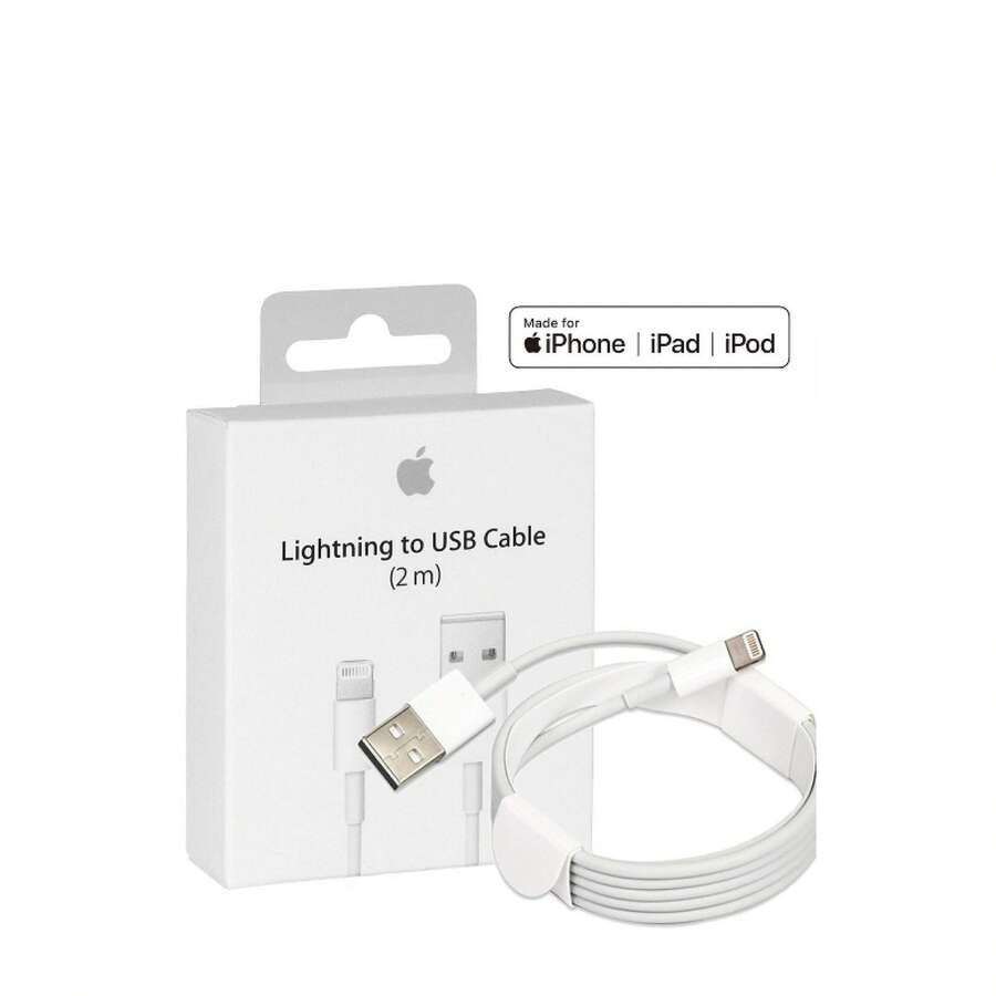 Apple USB Type-C To Lightning Cable Fast Charging Cable For Original IPhone IPad 14 13 11 X XR Pro Max Plus White 2m - White - View 1