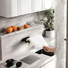 2 chiếc giá đựng giấy vệ sinh bằng thép không gỉ 304, gắn tường và tự dính, phụ kiện phòng tắm, đồ dùng gia đình. - Nhiều màu - Xem 3