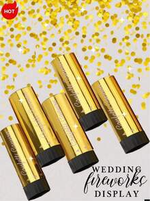 1pc/3pcs Multicolor Paper Confetti Poppers, Colorful Confetti Cannons, Party Decorations And Gifts, Suitable For Weddings, Birthdays, Graduations, Anniversaries, New Year And Christmas - A - View 1