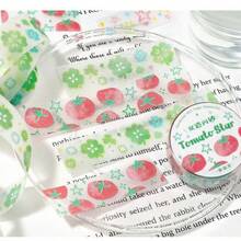 Kawaii Black Cat Glitter Tape,Pastel Pink Glitter Cat For Bullet Journal, Scrapbook ,Stationery Decoration - Multicolor - View 4