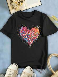 Women T-Shirts - Black - View 2