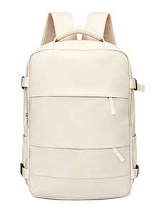 Women's Backpack, Large Capacity Travel Backpack, Suitable For Commuting To Work And School, Fashion Laptop Bag, Short Business Travel Luggage Bag, Suitable For Ryanair And Wizz Air Travel , Beach - Multicolor - View 17