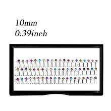 LAKIUU 60pcs D-Curl Colorful Rhinestone False Eyelashes, Fairy Glitter Eyelashes, High-End Diamond Eyelashes For Wedding Party, Extendable 10-15mm Eyelashes For Music Festival And Beach Makeup - D - View 13