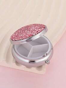 1 hộp đựng thuốc đính đá lấp lánh, hộp đựng thuốc nhiều màu sắc, hộp đựng đa chức năng, hộp đựng thuốc di động hàng ngày, hộp đựng thuốc đính đá, hộp đựng thuốc nhỏ chống ẩm, hộp đựng thuốc du lịch, thích hợp đựng vitamin, thực phẩm chức năng và các vật dụng nhỏ khác, phụ kiện y tế cần thiết, dùng hàng ngày/ngoài trời/du lịch, thiết yếu cho người quan tâm đến sức khỏe và người thường xuyên di chuyển, quà tặng độc đáo cho mùa tựu trường, quà tặng ngày lễ, quà sinh nhật, quà tặng tiệc tùng, quà tặng Ngày của Mẹ. - Nhiều màu - Xem 16