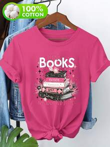 Women T-Shirts - [White] - View 6