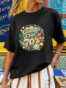 Women T-Shirts - Black - View 1