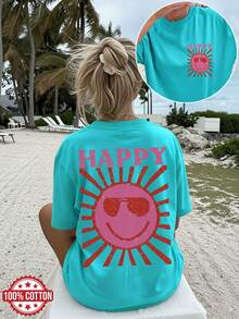 Women T-Shirts - [White] - View 8