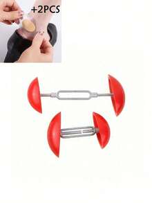 2pcs Adjustable Shoe Stretcher, Portable Mini Shoe Expander With Adjustable Height And Width, Suitable For High Heels And Sneakers, With Wrinkle Prevention And Shaping Function, Shoe Shaper And Extender. Unisex Shoe Care Accessory For Home Use, Also A Practical Gift. - Multicolor - View 16