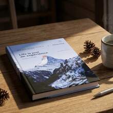 Nature-Inspired A5 Hardback Notebook | 160 Lined Pages, 4 Unique Landscape Themes, Perfect For Daily Journaling - A5 - View 4