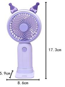 Ventilador portatil - Morado Violeta - Ver 6