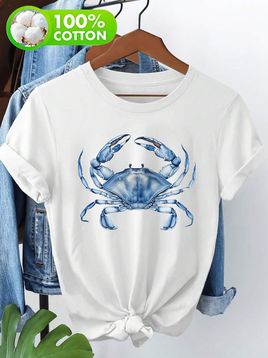 Women T-Shirts - [White] - View 1