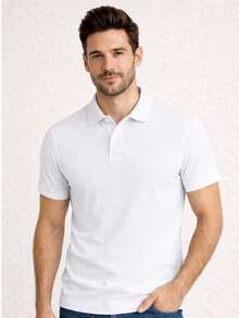 Summer Regular Fit Buttons On The Front Button Christmas Halloween - White - View 1