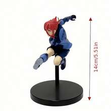 1pc Blue Lock Popular Soccer Anime Game Character Prize Figure, Ornament, Statue, Fan Collection, Christmas, Halloween, Gift - Multicolor - View 6