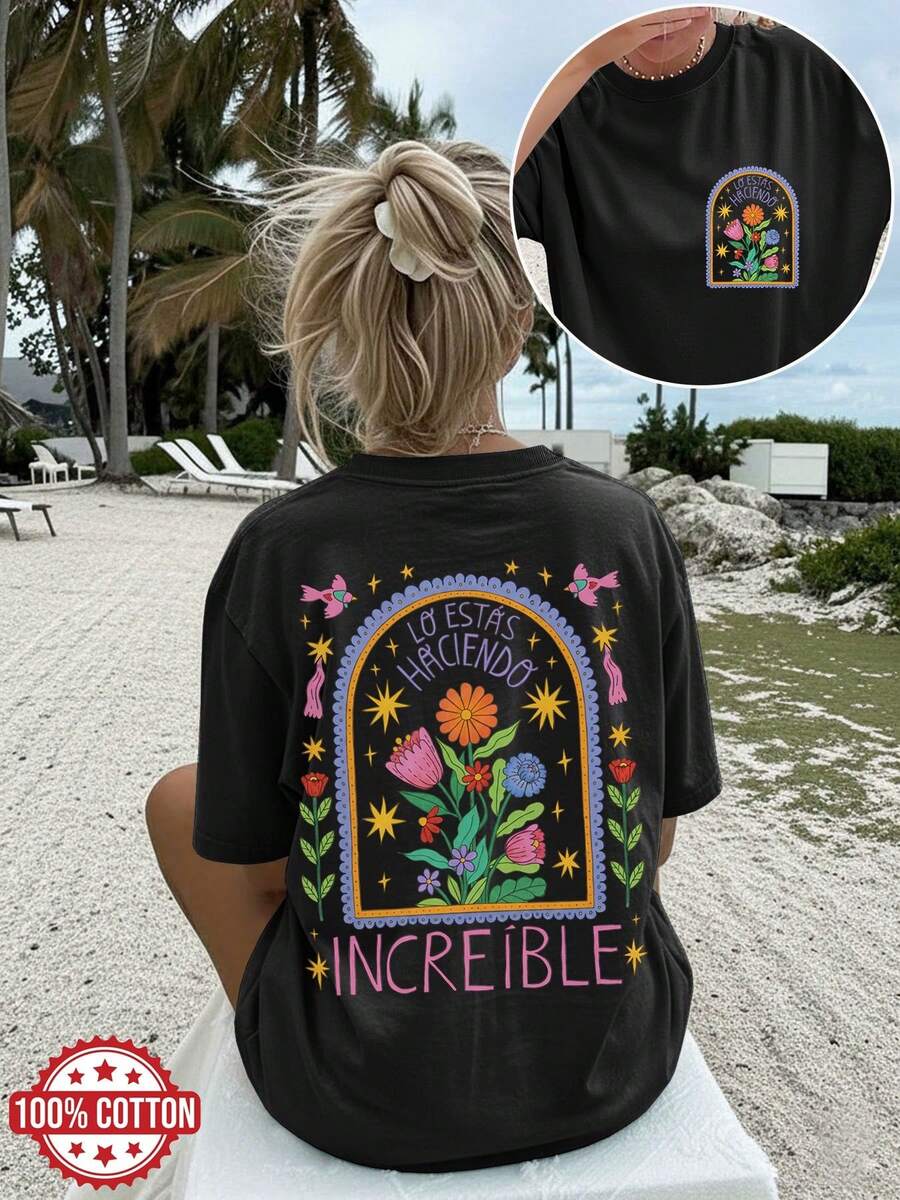 Women T-Shirts - Black - View 1