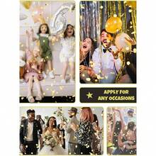 1pc/3pcs Multicolor Paper Confetti Poppers, Colorful Confetti Cannons, Party Decorations And Gifts, Suitable For Weddings, Birthdays, Graduations, Anniversaries, New Year And Christmas - A - View 7