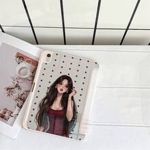 1 件装 Coquette Glam Girl 印花双面平板电脑保护套，带笔槽，兼容 iPad Pro (M5)/ Air (M3)/ 11 英寸 (A16)/ 10.9/10.2/ Air 第五代/Pro 11/第十代/9.7/Air 2/ (第七代)/ (第八代)/ Air 4/5/ Pro 11/ 第十代 10.9 英寸 2022 款智能保护套/ Air 13 (M3 2025)/ Air 11 (M3 2025)/ Air 11 (M3 2025)/ 11 (A16 2025)/ 三星 Galaxy S9/S7/S10+/ 三星 Galaxy Tab S6 Lite 10.27 英寸/ 华为 Matepad - 彩色 - 查看 4