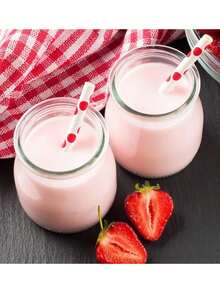 5set Botellas de vidrio pequeñas con tapones de corcho, recipientes de vidrio de 100ml con etiquetas y cordel para almacenamiento de caramelos, frascos de postres DIY, almacenamiento de yogur y miel, adecuados para recuerdos de boda, bebidas y postres de centro de mesa en mesas de fiesta, frascos de almacenamiento de cereales - Multicolor - Ver 3