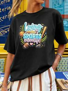 Women T-Shirts - Black - View 1
