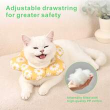 1pc Cat/Dog Protective Collar, Anti-Lick/Scratch/Bite, Adjustable Soft Comfortable Neck Cone, Suitable For Cats And Small Dogs At Home Or Outdoor - View 5