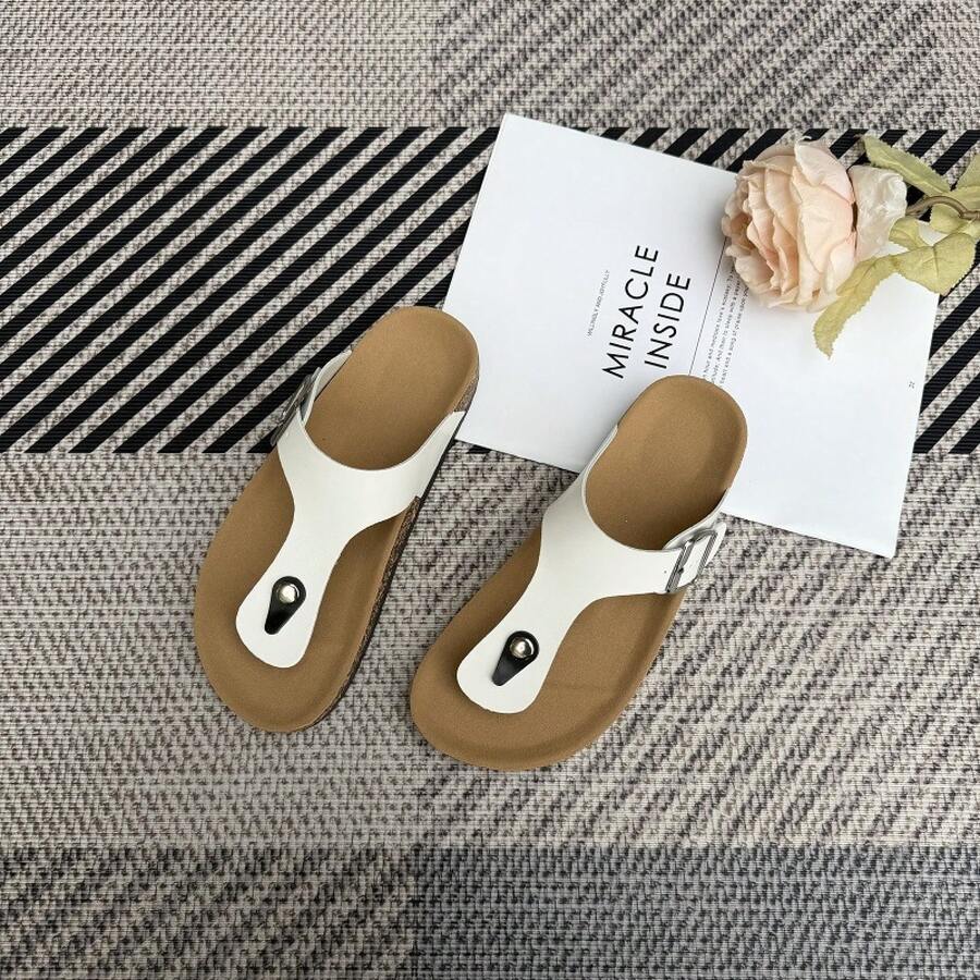 Pantufas de casa - Branco - Ver 1