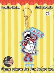TADC钥匙扣、数码马戏团钥匙扣、Pom-Ni、Caine、Jax、Ragatha、Zooble、Kinger、Gangle、动漫周边、双面钥匙扣、收藏钥匙扣、包包挂饰、汽车配件、节日礼物、生日礼物 - 彩色 - 查看 6
