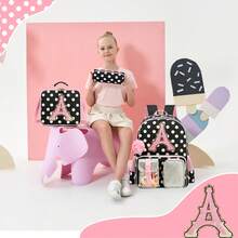 3pcs/Set Cute Girls Backpack Set, Elementary School Student Bookbag, Children's Fashionable Travel Backpack, Large Capacity Laptop Bag, With Messenger Bag, 3-In-1 Backpack Set, Essential For Girls Back To School Season - Girls Schoolbag - View 7