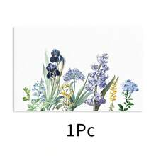 1pc Floral Print Linen Placemat, Breakfast Mat, Coffee Coaster, Bowl Pad, Kitchen Accessory, Easy To Clean Dining Mat, Suitable For Home, Restaurant, Dining Decor, Holiday Gift, Gift For Friends, Multi-Piece Set - Multicolor - View 38