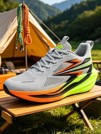 2026 Luxury Sneakers For Men, Comfortable Breathable Outdoor Fashion Running Shoes (Uneven Handpainted Soles)
