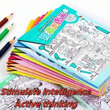 隐藏图片互动游戏书，趣味寻物绘画活动书，包含精彩的隐藏物品主题页面 - 彩色 - 查看 5