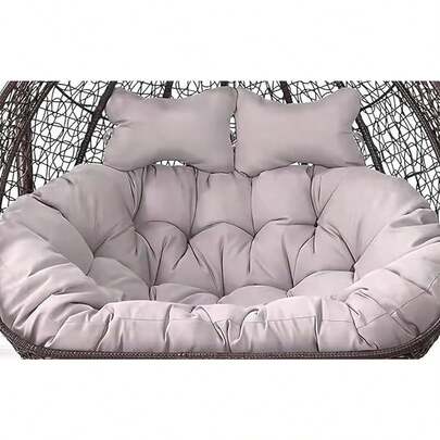 1.9*1.6m Double Hanging Egg Chair Cushion Replacement Washable Waterproof Seat Pad
