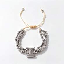1 chiếc vòng tay đồng bện nhiều lớp sang trọng phong cách Bohemian Ocean, khắc 26 chữ cái theo yêu cầu, phù hợp cho hẹn hò hàng ngày, ngày Valentine, tiệc tùng, ngày lễ, kỳ nghỉ hè ở bãi biển, có thể điều chỉnh kích thước. - Vòng đeo tay - Xem 17