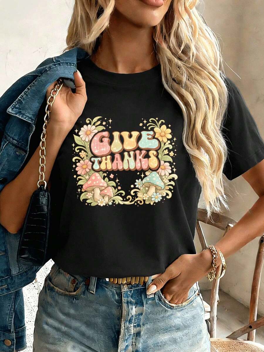 Women T-Shirts - Black - View 1