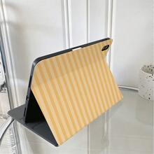 1个米黄色条纹平板电脑保护套 - 多角度支架保护套，带笔槽，兼容iPad 11(A16 2025)/Galaxy Tab S10+/S9/A21、OPPO平板电脑、华为Mate平板电脑、vivo平板电脑、荣耀平板电脑、联想小新平板电脑。 - 彩色 - 查看 7