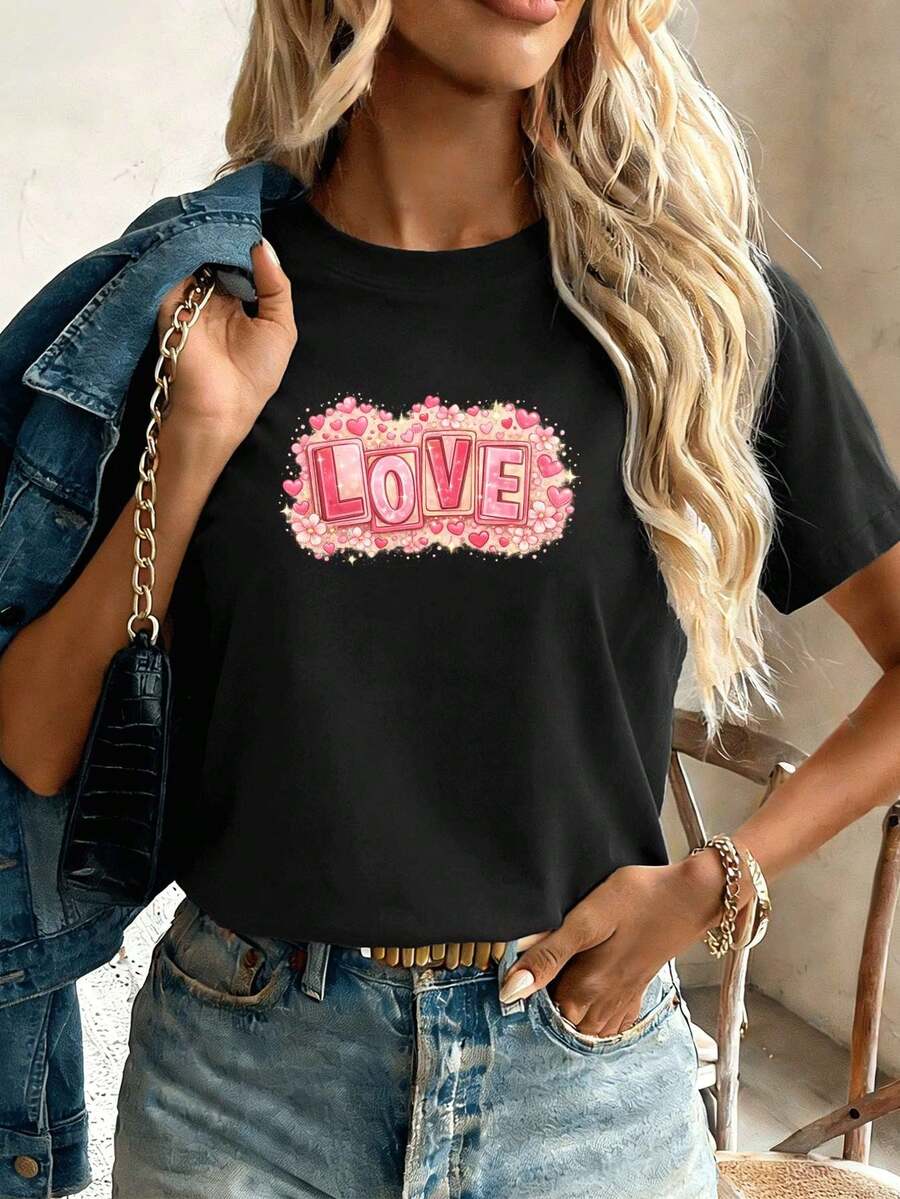 Women T-Shirts - Black - View 1
