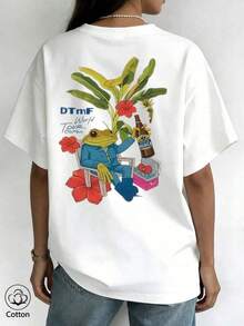 Women T-Shirts - White - View 2